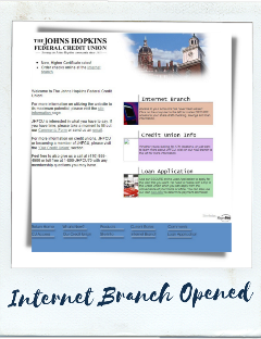 Internet Branch Opened