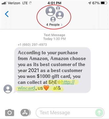 AmazonFraudText Amazon Fraud Text