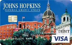 Image of JHFCU Visa Debit Card